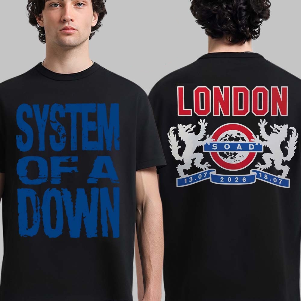 Men'S Fashion Uk 2026 - 시스템 오브 어 다운 SOAD 런던