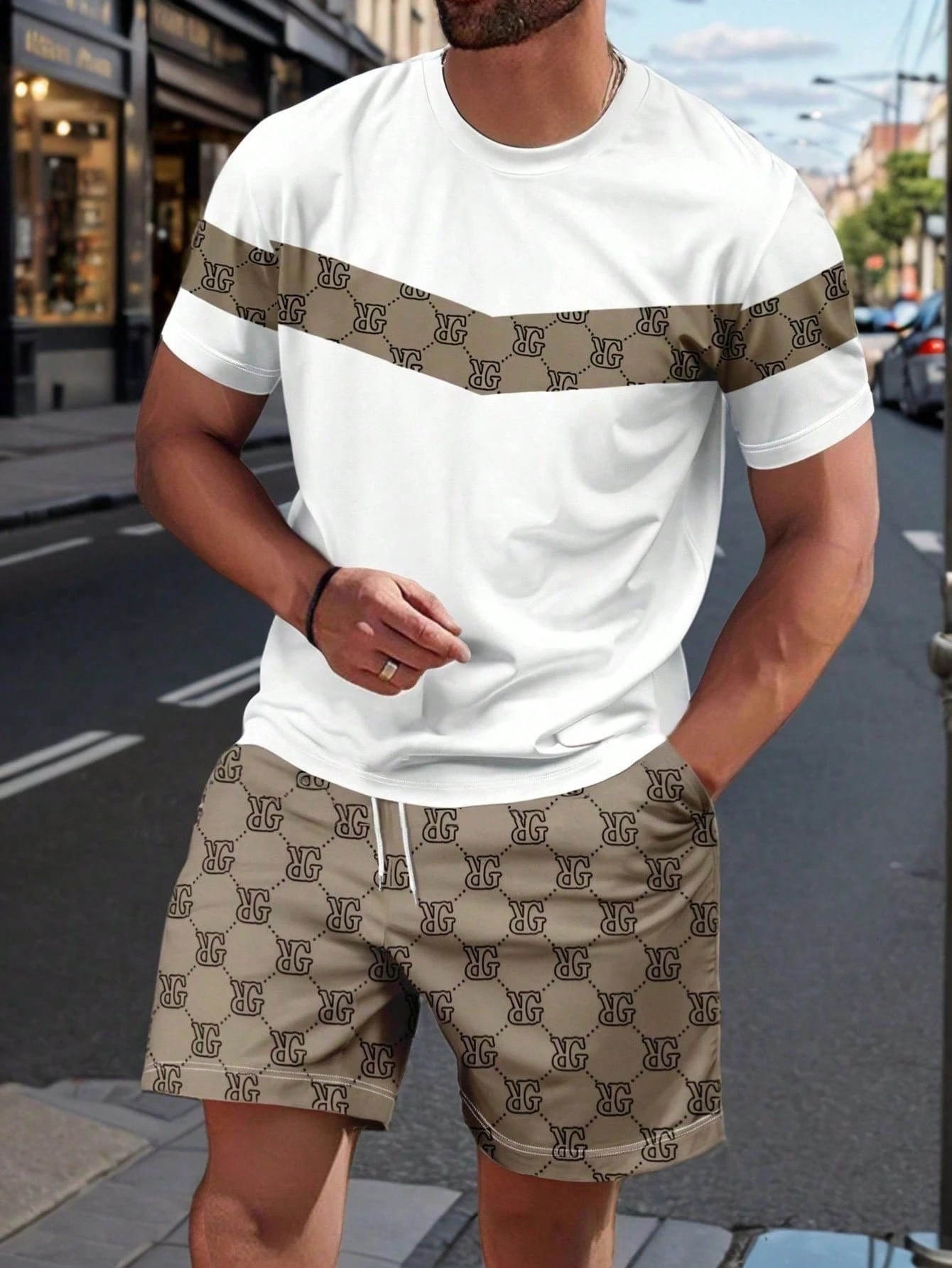 Men'S Fashion Formal - 2026년 여름 남성복 3D 프린팅 패턴