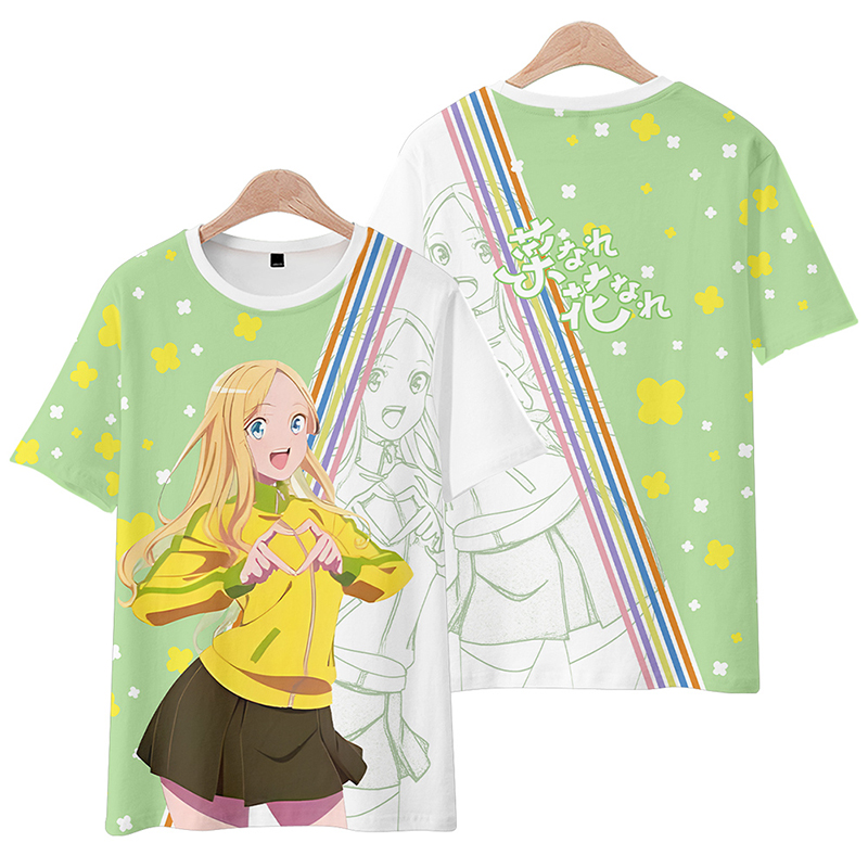 Men'S Fashion Oversized T Shirt - 3D 프린트 애니메이션 Narenare -당신을 응원합니다!