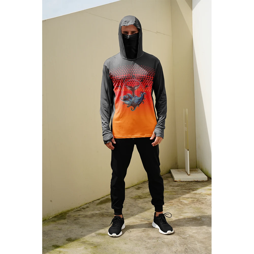 Men'S Fashion 2025 - 남성용 낚시 셔츠 자외선 차단 후드
