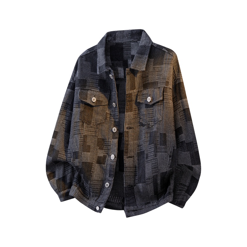 Mens Fashion Denim Jacket - 2026 봄 남성 워싱 데님 재킷