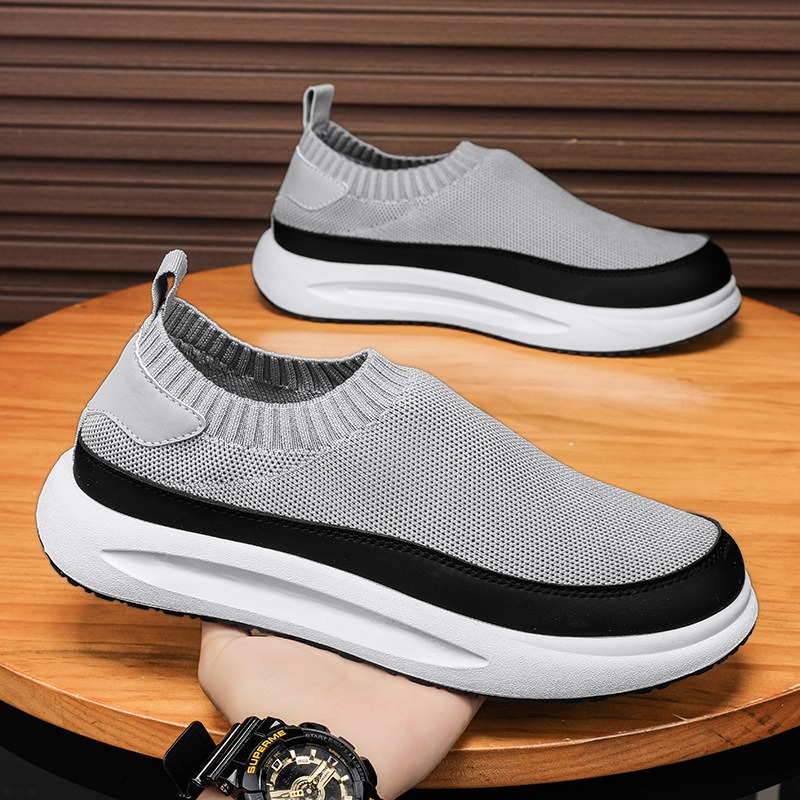 Casual Sneakers Men - 2025 신상 남성 신발 통기성 메쉬