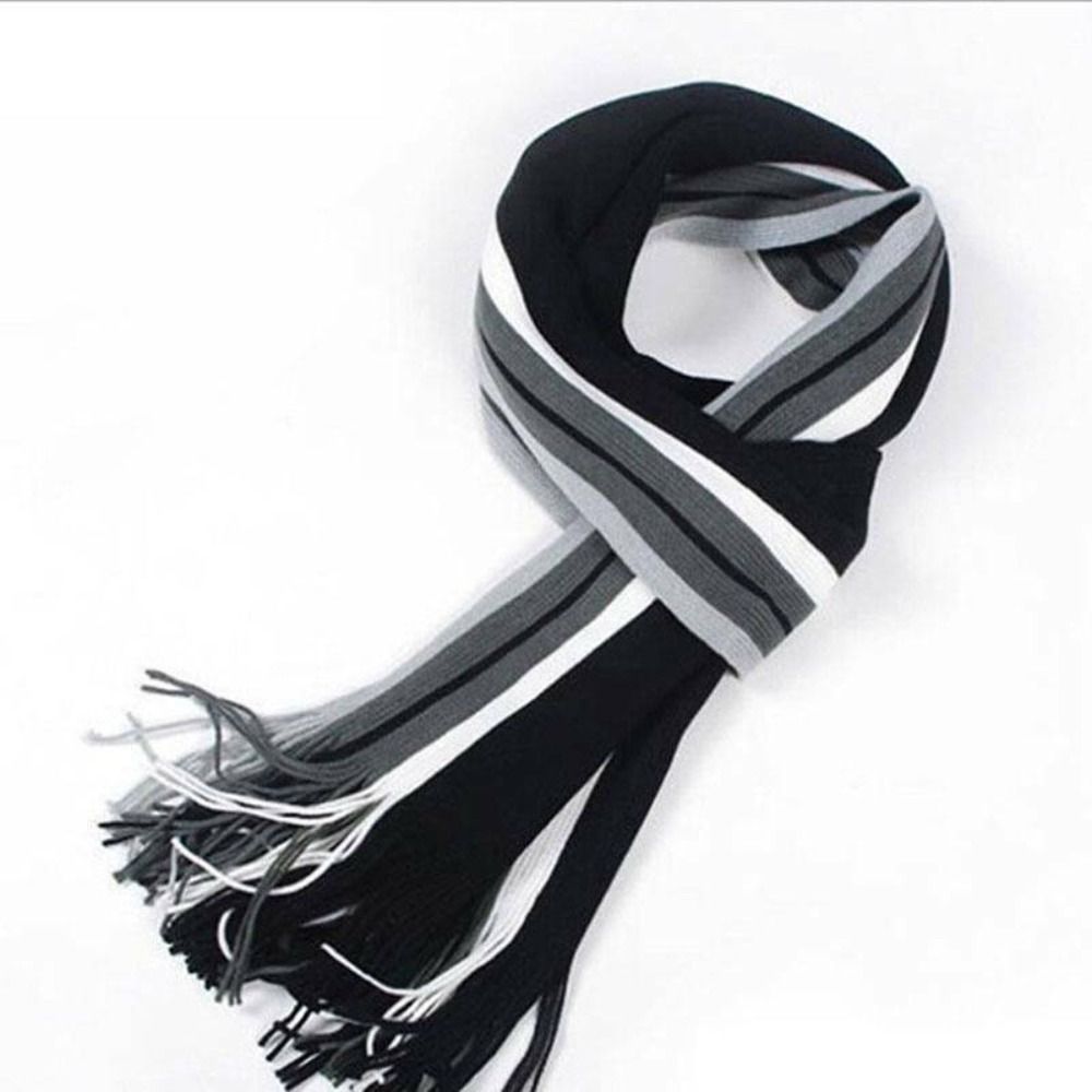 캐시미어 남성 스트라이프 스카프 패션 두꺼운 술 스톨  - Men Scarf Wool 리뷰 및 가격