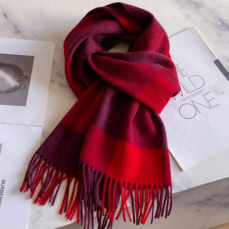 100% 울 스카프 남성 여성 겨울 두꺼운 따뜻한 아늑 - Men Scarf Wool 리뷰 및 가격