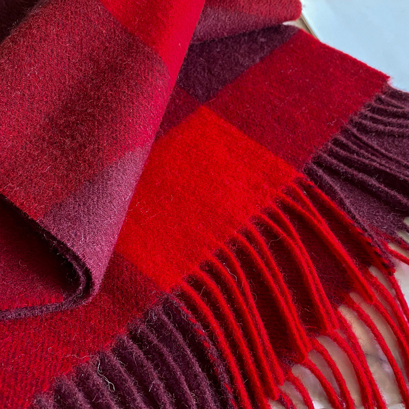 100% 울 스카프 남성 여성 겨울 두꺼운 따뜻한 아늑 - Men Scarf Wool 리뷰 및 가격