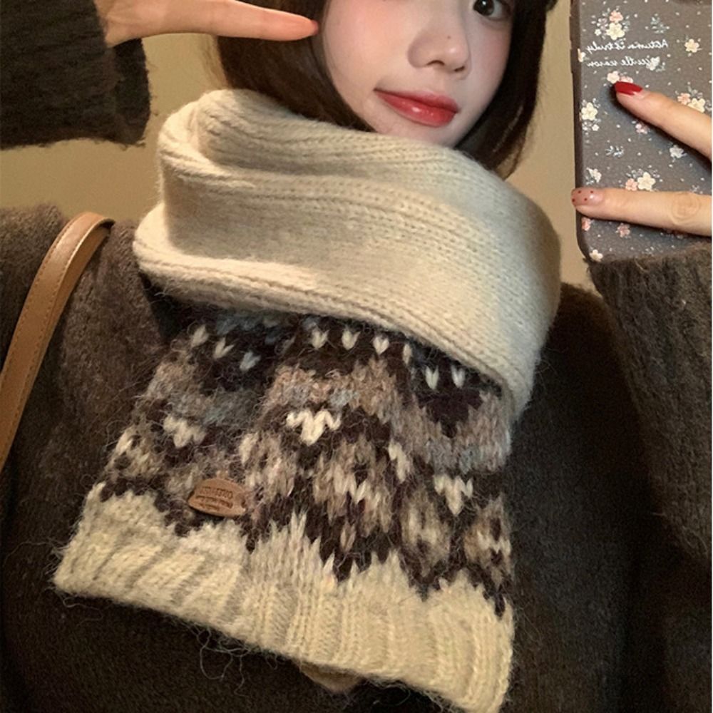 클래식 울 자카드 니트 스카프 두꺼운 겨울 캐시미어 스 - Men Scarf Wool 리뷰 및 가격
