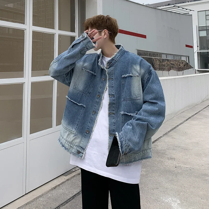 미국 레트로 힙합 로우 엣지 데님 재킷 남성 2026  - Mens Fashion Denim Jacket 리뷰 및 가격