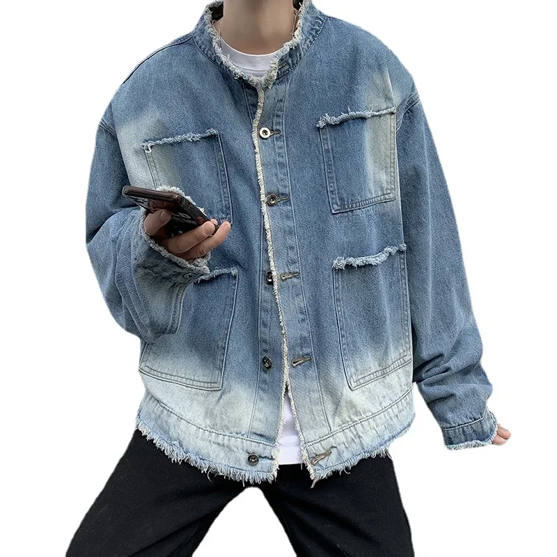 미국 레트로 힙합 로우 엣지 데님 재킷 남성 2026  - Mens Fashion Denim Jacket 리뷰 및 가격