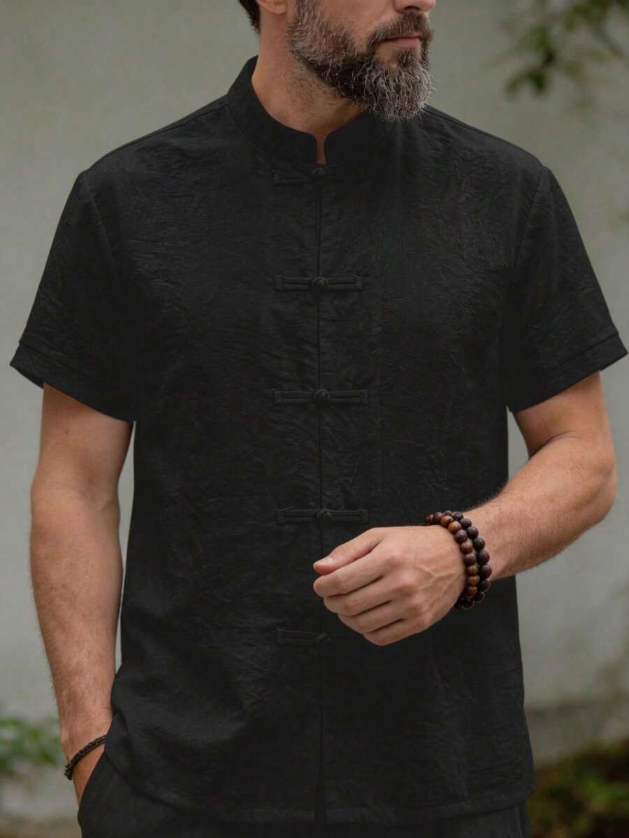 GOLDREDY 남성용 새로운 중국 스타일 스탠드 칼라 - Linen Shirt Summer 리뷰 및 가격