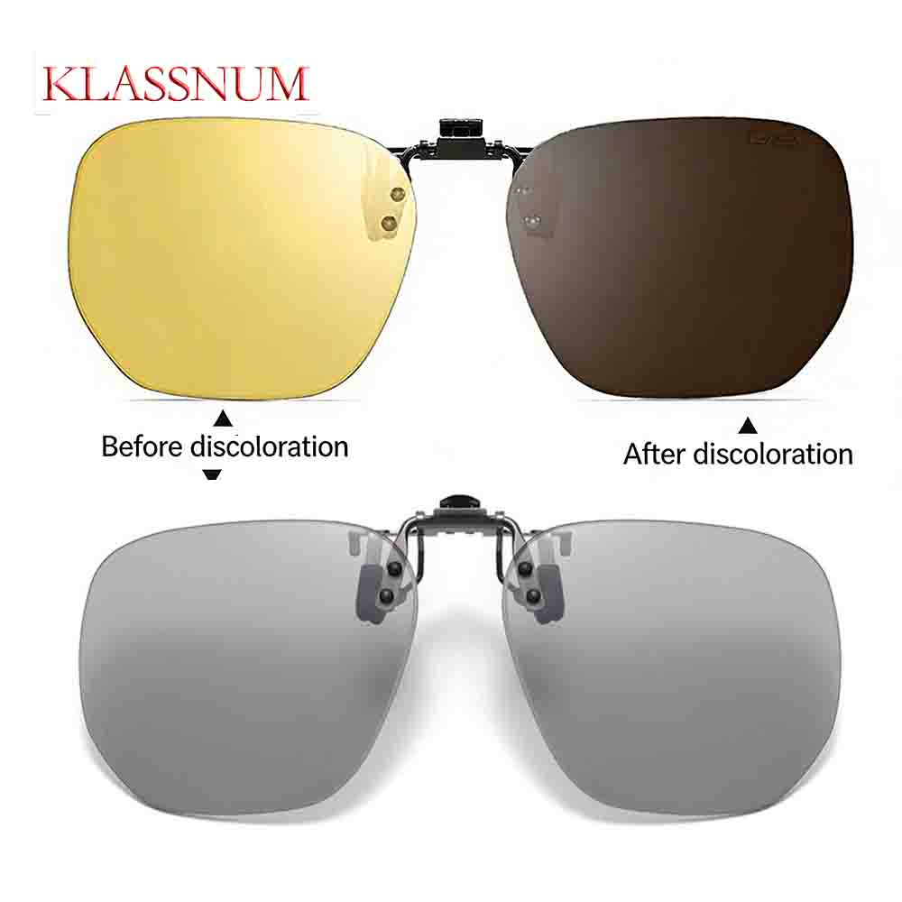 KLASSNUM 스퀘어 클립온 선글라스 남성 여성 무테 - Mens Fashion Discord 리뷰 및 가격