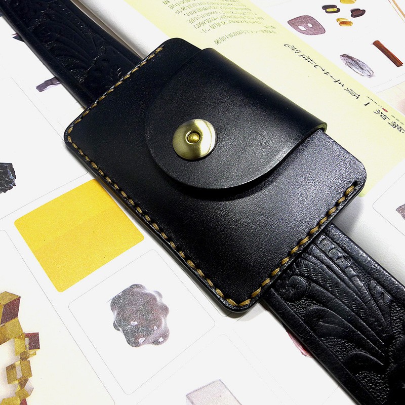 Blongk 남녀공용 초박형 허리 가방, 정품 가죽 벨 - Belt Mens Fashion 리뷰 및 가격