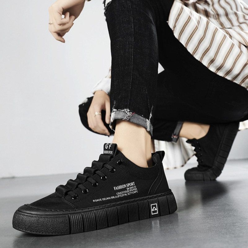 남성용 청키솔 로우탑 캔버스 스니커즈 통기성 메쉬 레이 - Casual Sneakers Men 리뷰 및 가격