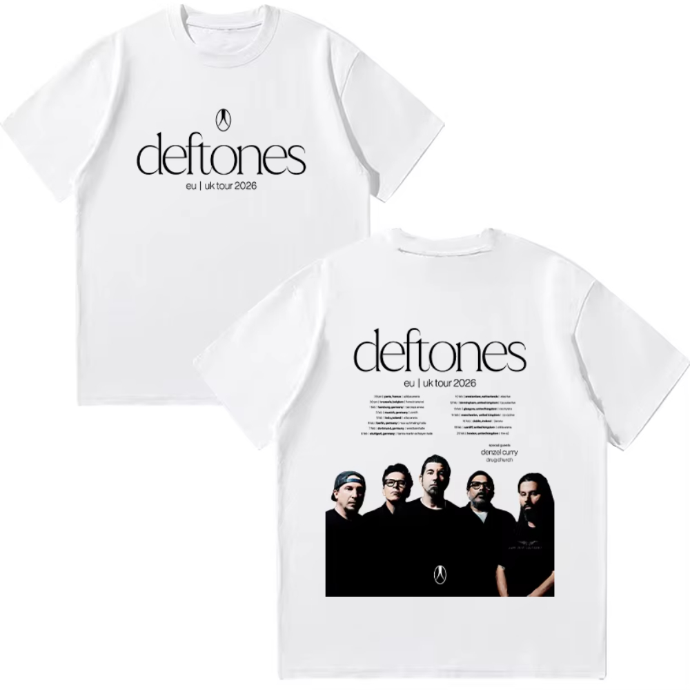 Deftones EU UK 투어 2026 티셔츠 Def - Men'S Fashion Uk 2026 리뷰 및 가격