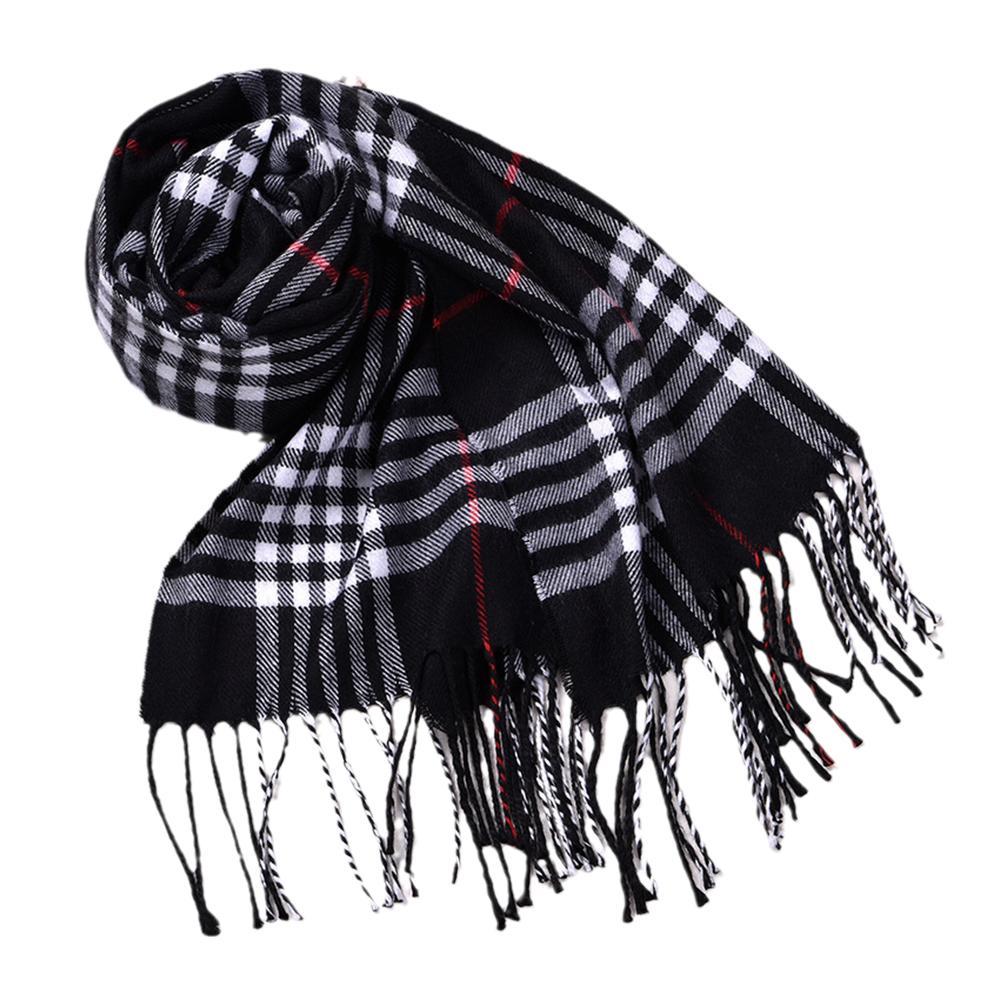영국 스타일 겨울 스카프 가짜 캐시미어 커플 숄, 가을 - Men Scarf Wool 리뷰 및 가격