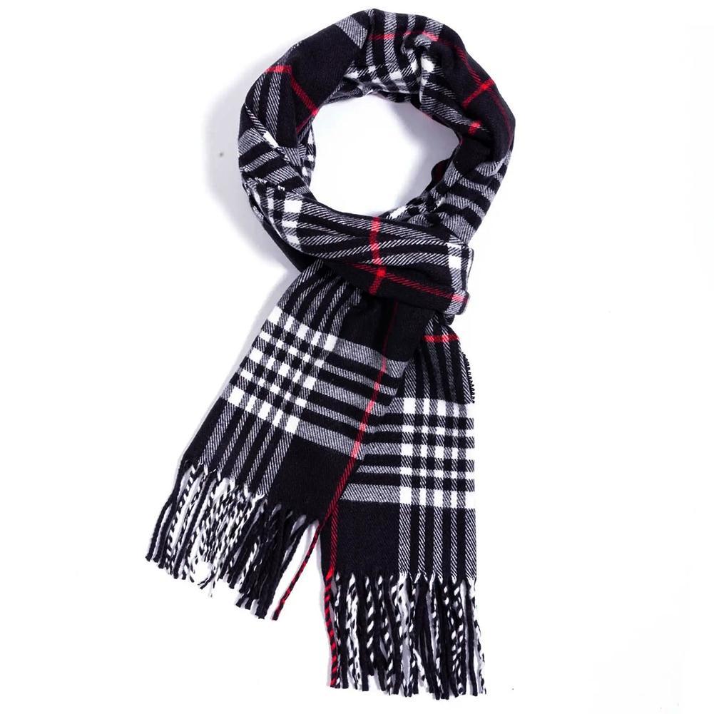영국 스타일 겨울 스카프 가짜 캐시미어 커플 숄, 가을 - Men Scarf Wool 리뷰 및 가격