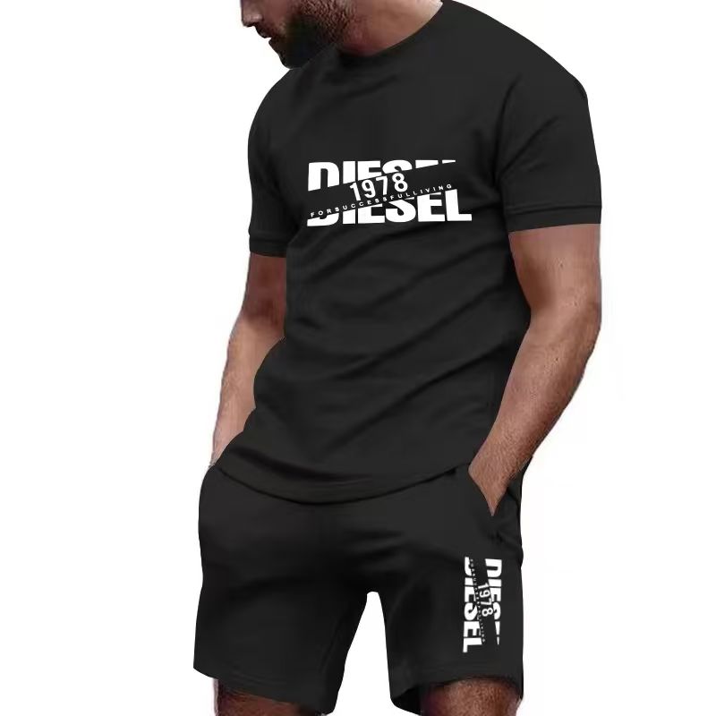 2026 신상 여름 남성 티셔츠+반바지 세트 프린트 패 - Men'S Fashion Undershirt 리뷰 및 가격