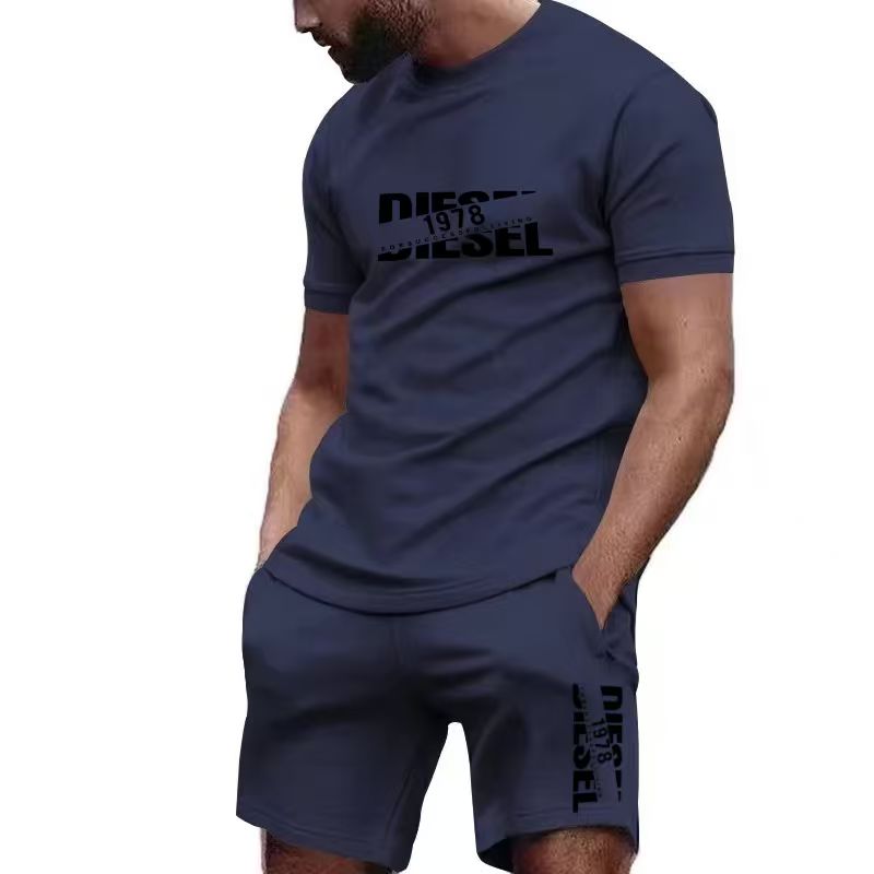 2026 신상 여름 남성 티셔츠+반바지 세트 프린트 패 - Men'S Fashion Undershirt 리뷰 및 가격