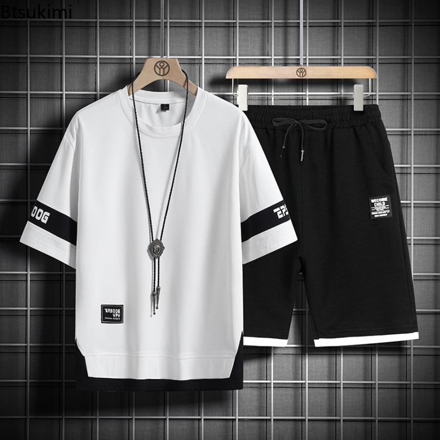 2026 여름 운동복 남성 패션 컬러 블로킹 반팔 티셔 - Men'S Fashion Oversized T Shirt 리뷰 및 가격