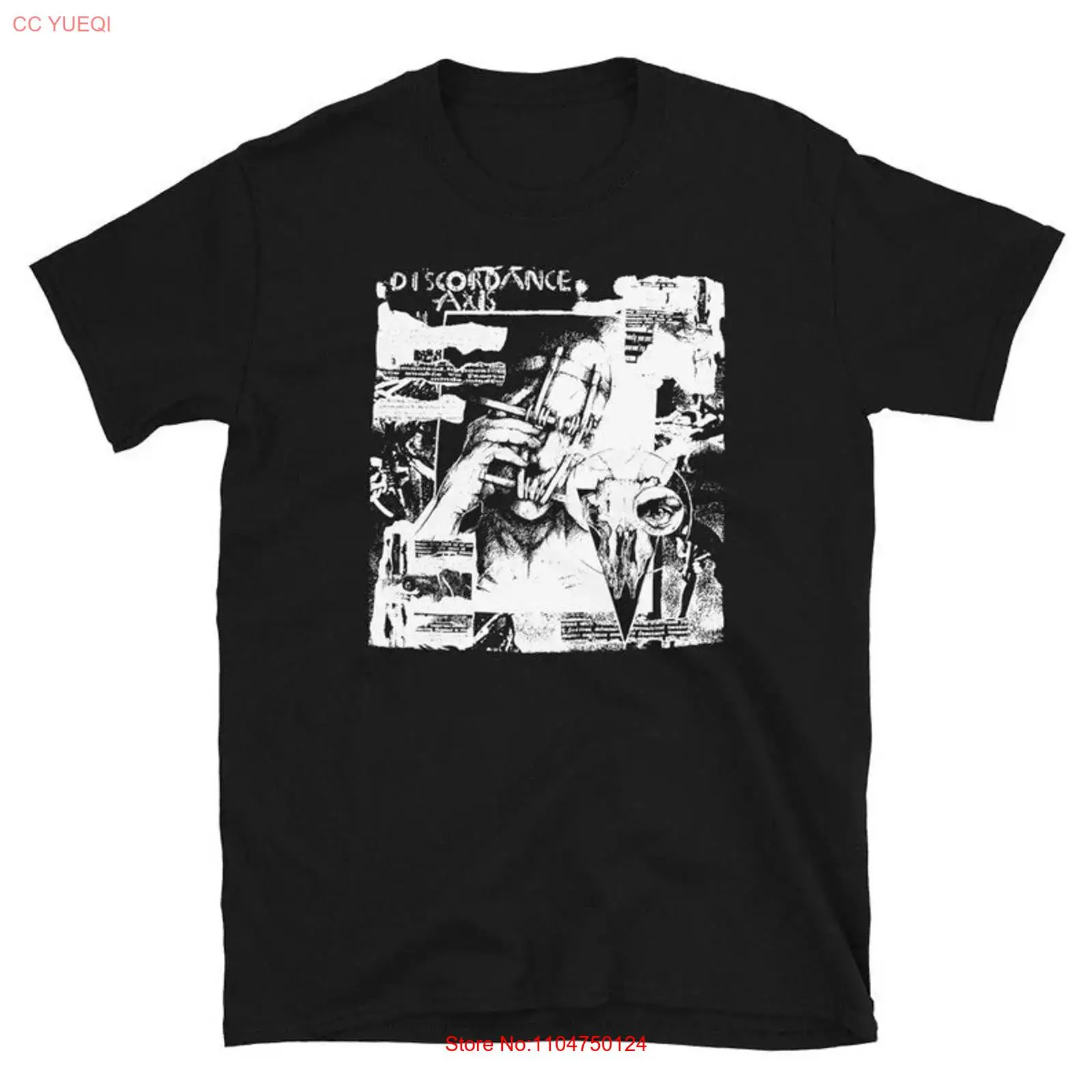 Discordance Axis T 셔츠 고딕 데스록 고 - Mens Fashion Discord 리뷰 및 가격