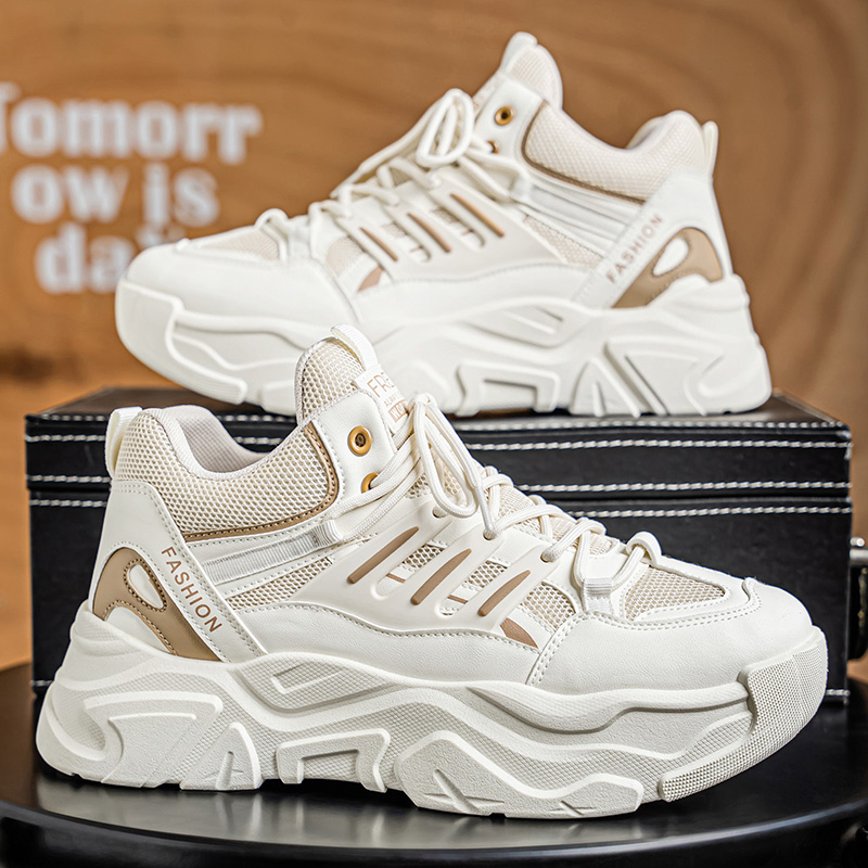 남성용 스피드 캐주얼 스니커즈 봄 여름 두꺼운 밑창 미 - Casual Sneakers Men 리뷰 및 가격