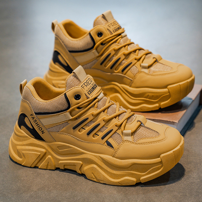 남성용 스피드 캐주얼 스니커즈 봄 여름 두꺼운 밑창 미 - Casual Sneakers Men 리뷰 및 가격