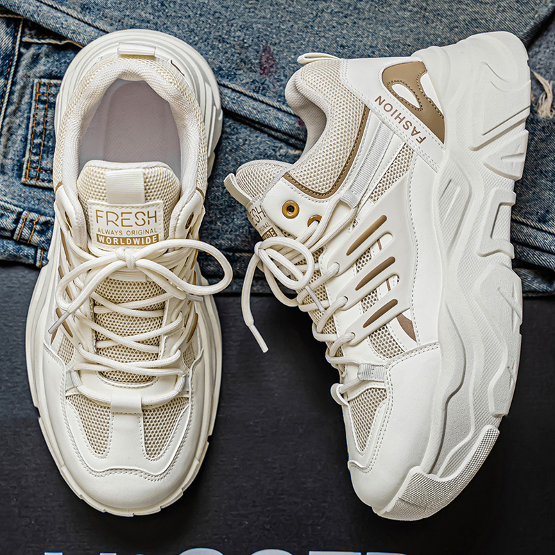 남성용 스피드 캐주얼 스니커즈 봄 여름 두꺼운 밑창 미 - Casual Sneakers Men 리뷰 및 가격