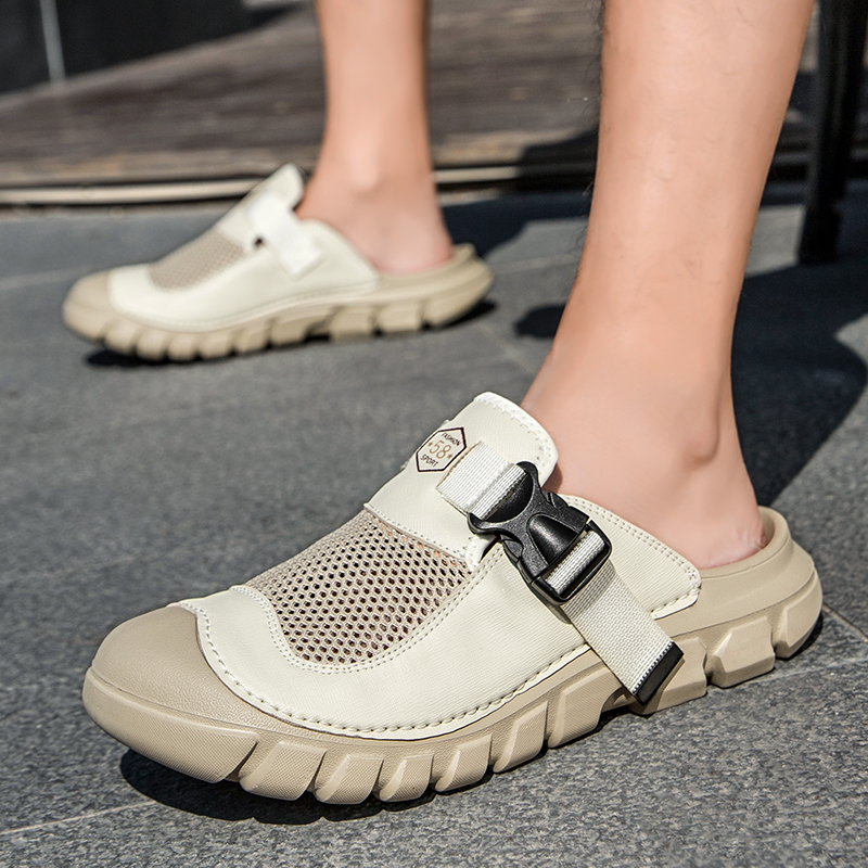 새로운 여름 남성 샌들 야외 미끄럼 방지 남성 캐주얼  - Casual Sneakers Men 리뷰 및 가격