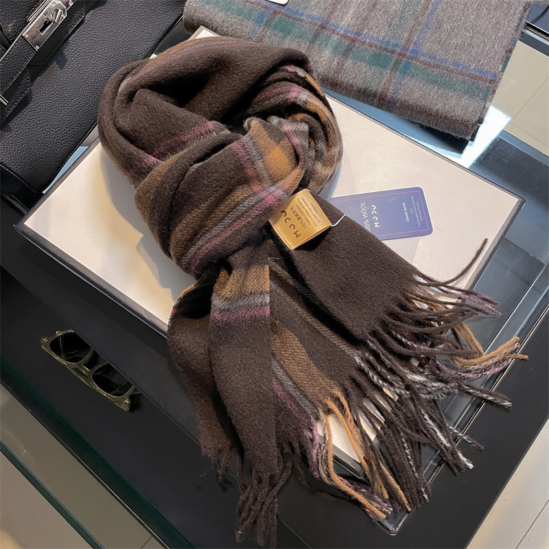 고품질 순수 100% 울 남성 스카프 부드럽고 따뜻한  - Men Scarf Wool 리뷰 및 가격