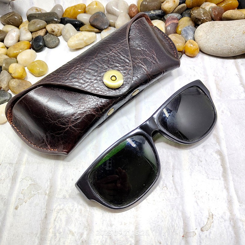 정품 가죽 선글라스 상자 포켓 벨트 팩, 휴대용 남성  - Belt Mens Fashion 리뷰 및 가격