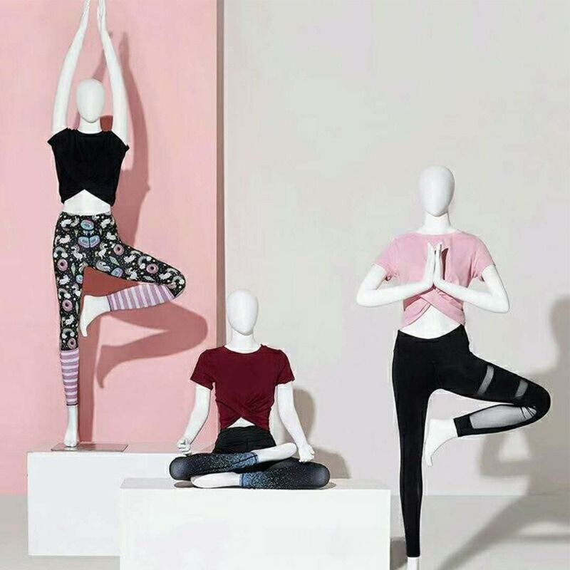 요가 모델 소품, 여성 전신 의류 매장, 마네킹 유리섬 - Mens Fashion Store 리뷰 및 가격
