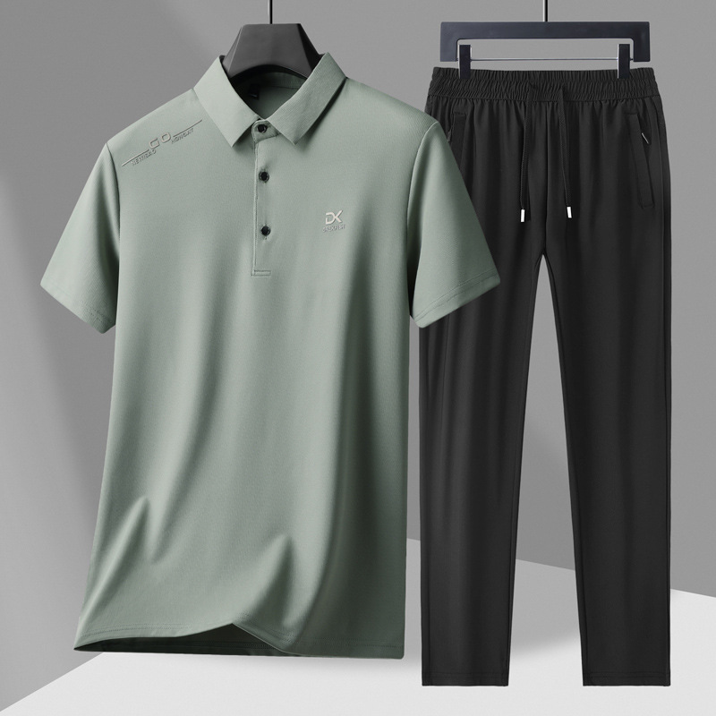 남성 캐주얼 2피스 스포츠웨어 세트 스트리트웨어 패션  - Men'S Fashion Undershirt 리뷰 및 가격