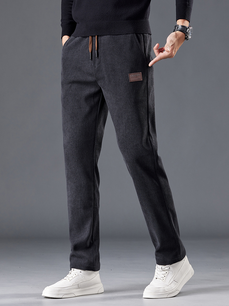 남성 코듀로이 바지 가을 신상품 신축성 있는 허리 부드 - Men'S Fashion Khaki Pants 리뷰 및 가격