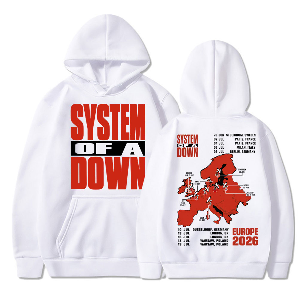 시스템 오브 어 다운 EU 및 영국 투어 2026 후디 - Men'S Fashion Uk 2026 리뷰 및 가격